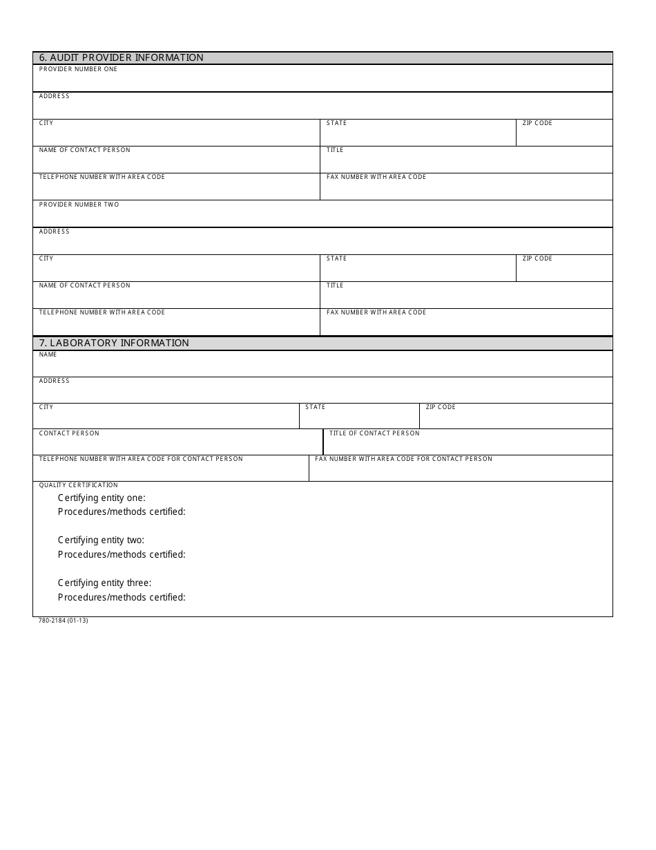 Form MO780-2184 Performance Test Plan - Missouri, Page 3