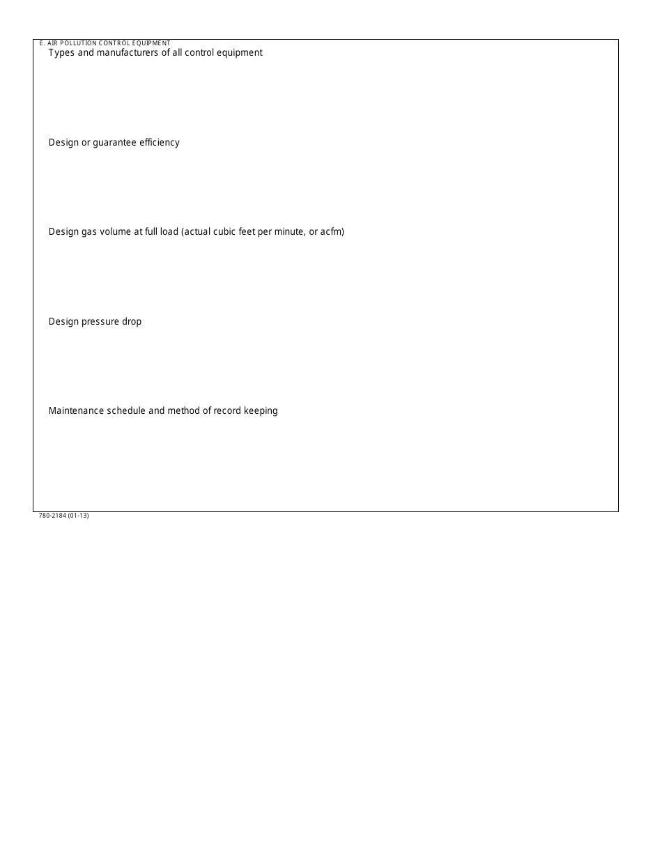 Form MO780-2184 Performance Test Plan - Missouri, Page 6