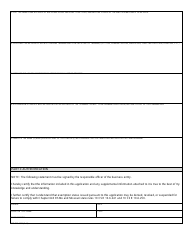 Form MO780-1222 Asbestos Business Exemption Application - Missouri, Page 3