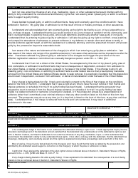 Form DC-CR22 Tender of Plea or Admission &amp; Waiver of Rights - Massachusetts, Page 2