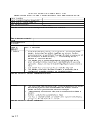 Individual Resident Placement Agreement - Minnesota