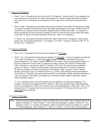Instructions for Form TB NDR Notifiable Disease Report for Tuberculosis - Hawaii, Page 8