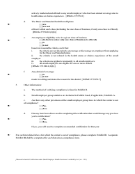 Actuarial Certification Under Small Employer Health Insurance Availability Act - Missouri, Page 4
