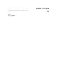Form LTC-A Rescission Reporting Form for Long-Term Care Policies for the State of Missouri - Missouri, Page 2
