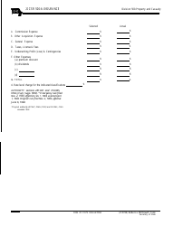 Exhibit B Rate Development Summary Form - Missouri, Page 2