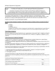 Form 1-B Download Printable PDF Or Fill Online Conditional Employee Or ...