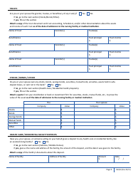 Form MH/AA Masshealth Asset Assessment for Potential Masshealth Eligibility - Massachusetts, Page 3
