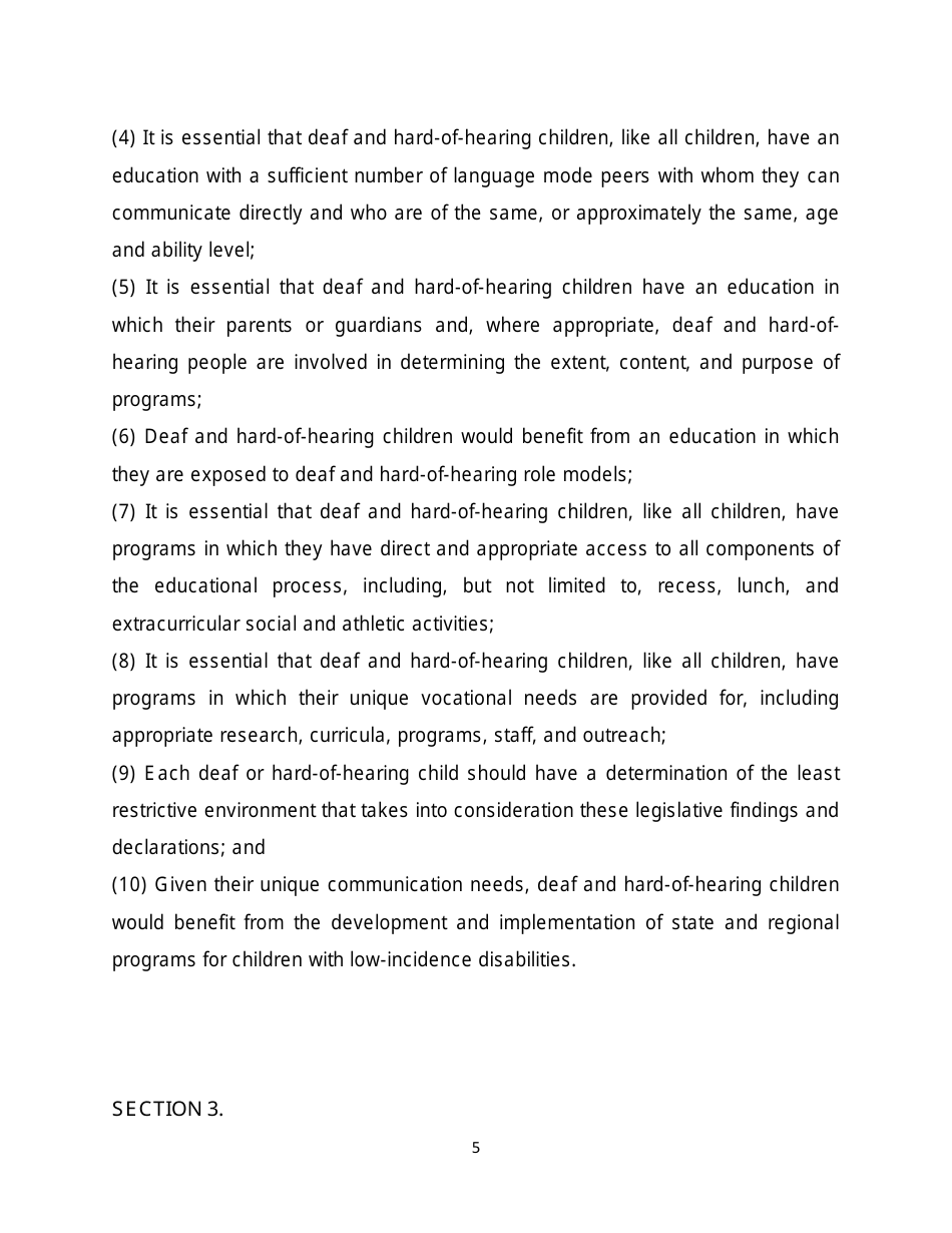 Deaf Childs Bill of Rights - Georgia (United States), Page 5