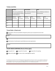 Low Vision Evaluation (Lve) Report for Students in Georgia Schools - Georgia (United States), Page 2