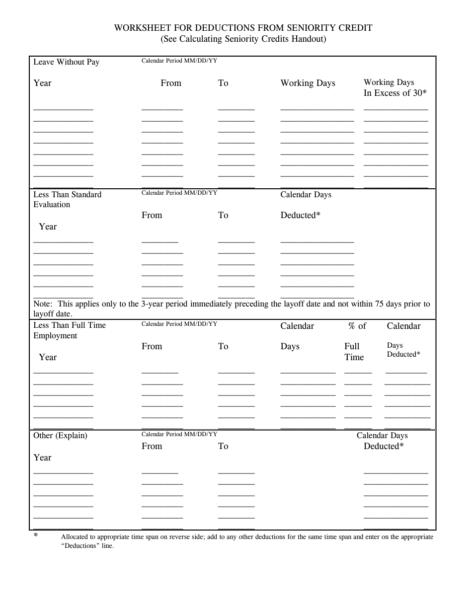 Form FS-24 Layoff Notice / Re-employment Placement Form - Nevada, Page 4