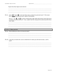 Form 606-IFA Change to Instream Flow Addendum - Montana, Page 2