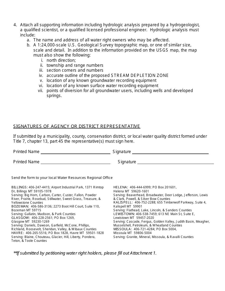 Form 652 - Fill Out, Sign Online and Download Printable PDF, Montana ...