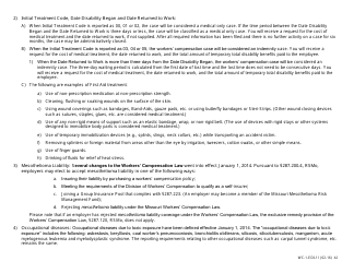 Form WC-1-EDI Report of Injury - Missouri, Page 11