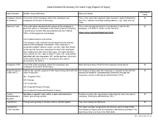 Form WC-1-EDI Report of Injury - Missouri, Page 3
