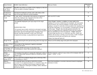 Form WC-1-EDI Report of Injury - Missouri, Page 6