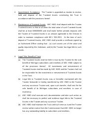 Form FIS0284 Model Trust Indenture - Michigan, Page 3