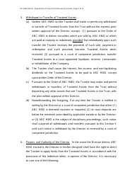 Form FIS0284 Model Trust Indenture - Michigan, Page 4