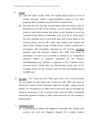 Form FIS0284 Model Trust Indenture - Michigan, Page 8