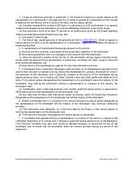 Wholesaler/Manufacturer Inspection Form - Nevada, Page 6