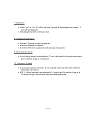 Instructions for &quot;Epsdt Screening Form Guidelines&quot; - Nevada, Page 2
