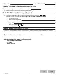 Form JU-1 &quot;Job Update&quot; - Massachusetts, Page 2
