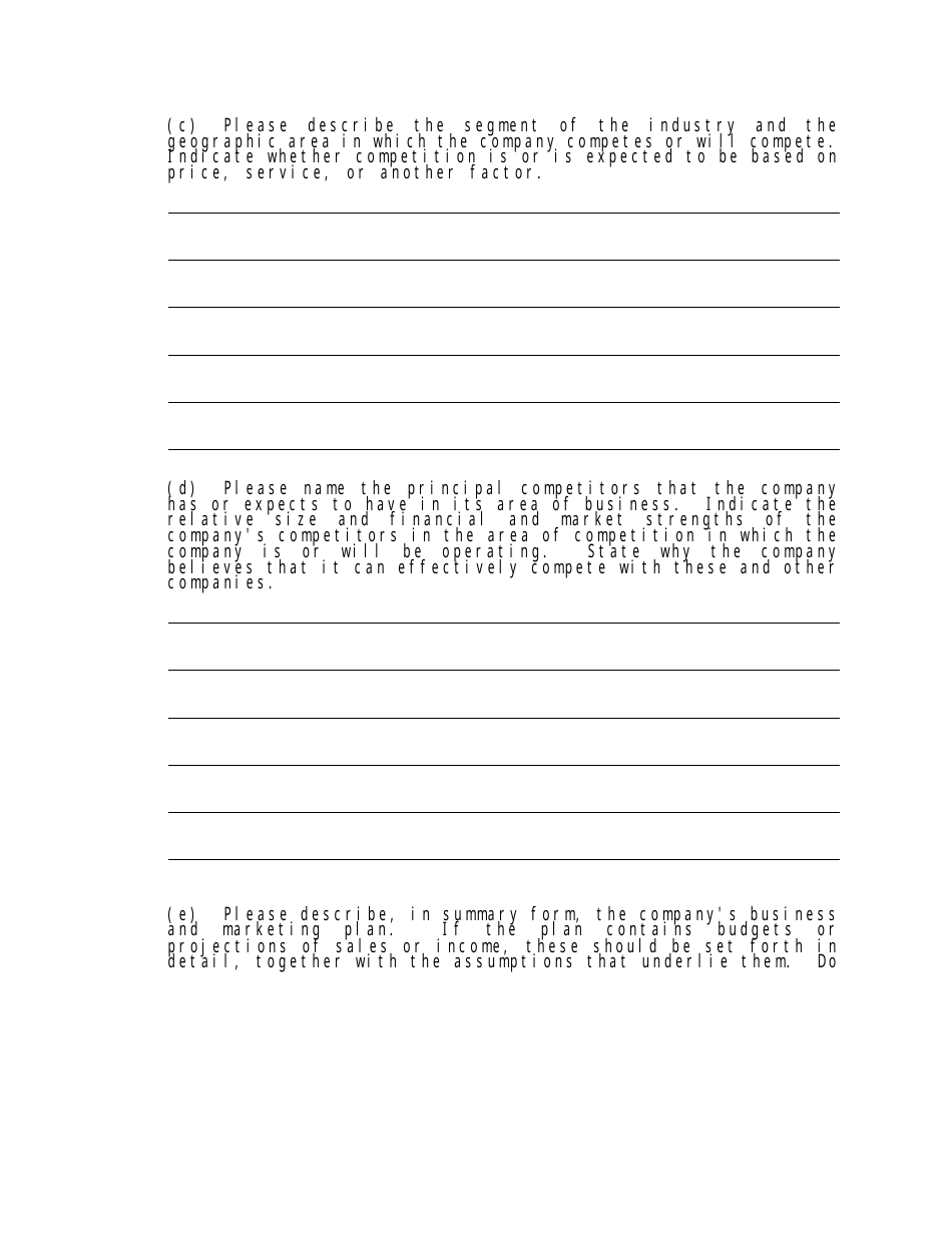 Form MLOE-2 Limited Offering Exemption - Maryland, Page 10