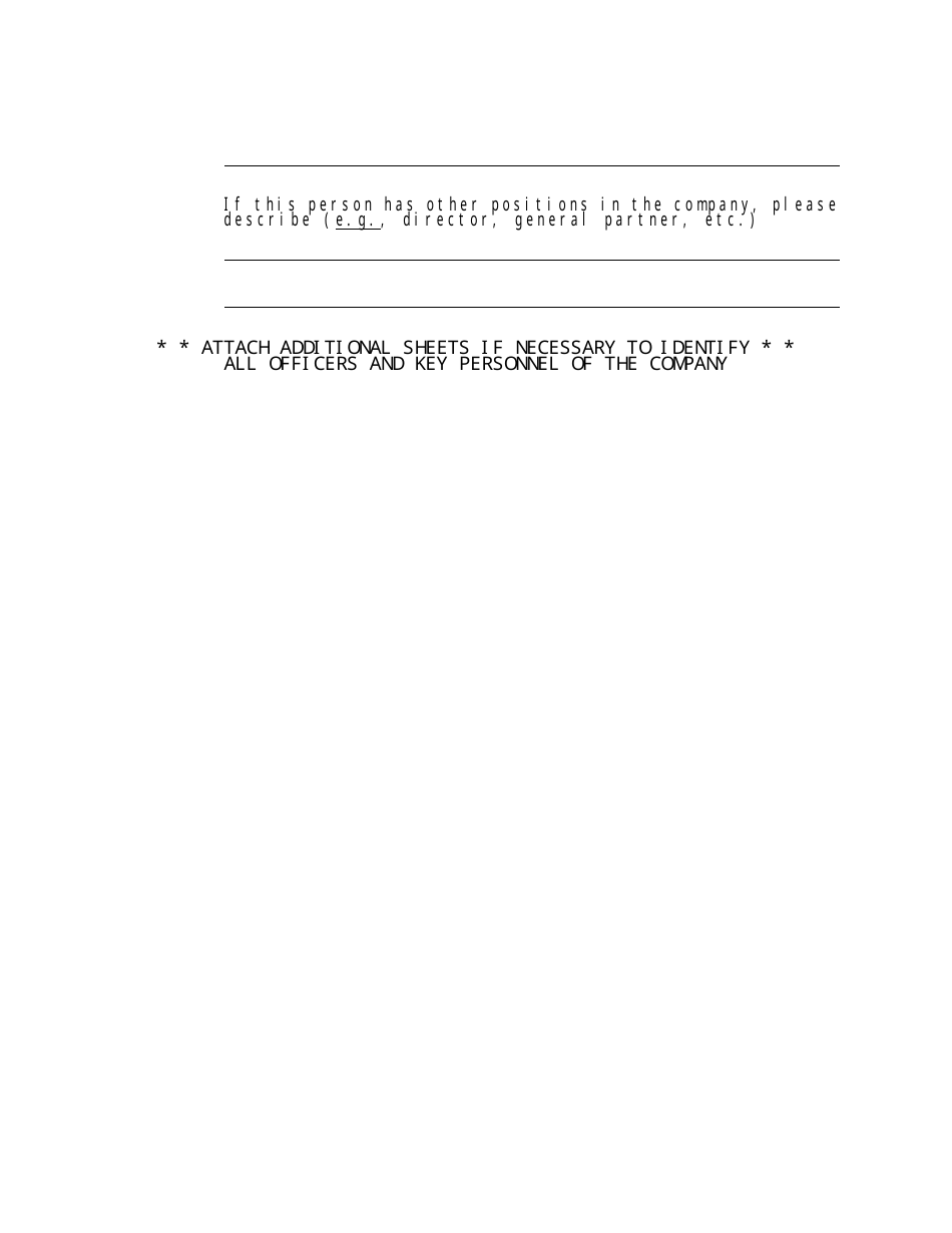 Form MLOE-2 Limited Offering Exemption - Maryland, Page 19