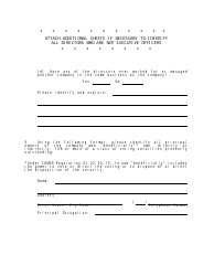 Form MLOE-2 Limited Offering Exemption - Maryland, Page 21