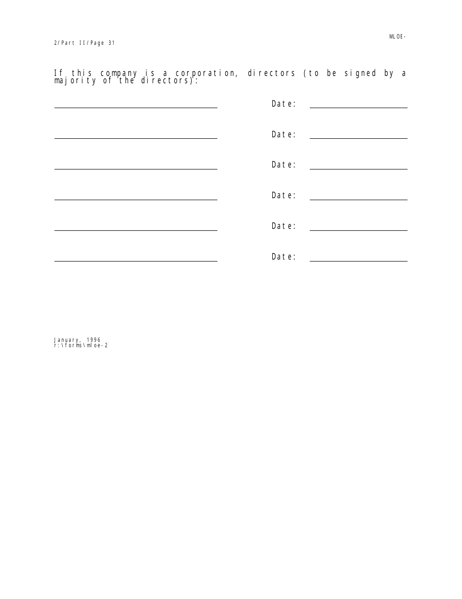 Form MLOE-2 Limited Offering Exemption - Maryland, Page 33