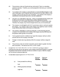 Form MISBE-2 Disclosure Document for a Misbe Offering - Maryland, Page 2