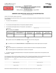 Document preview: Form DNP-5 Amended and Restated Articles of Incorporation - Hawaii