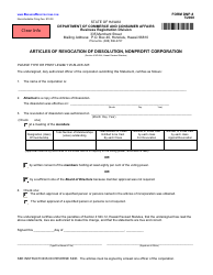Form DNP-8 &quot;Articles of Revocation of Dissolution, Nonprofit Corporation&quot; - Hawaii