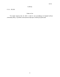 Form 254 &quot;Motion to Continue&quot; - Kansas, Page 2