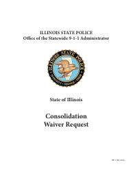 Form ISP7-304 Consolidation Waiver Request - Illinois