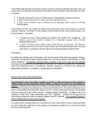Form ISP-2-421B &quot;Monthly School Incidents Form - Uniform Crime Reporting Program&quot; - Illinois, Page 3