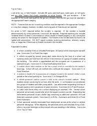 Form ISP-2-421B &quot;Monthly School Incidents Form - Uniform Crime Reporting Program&quot; - Illinois, Page 6