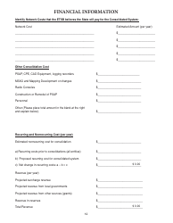 Form ISP7-302 Application for 9-1-1 Consolidation Plan - Illinois, Page 12