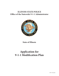 Form ISP7-310 Application for 9-1-1 Modification Plan - Illinois