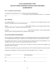 Form ISP7-310 Application for 9-1-1 Modification Plan - Illinois, Page 20