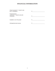 Form ISP7-310 Application for 9-1-1 Modification Plan - Illinois, Page 9
