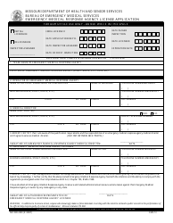 Document preview: Form MO580-2300 Emergency Medical Response Agency License Application - Missouri