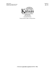 Appendix 5F Certified Letter to Verify Dcf Custody Medicaid Eligibility - Kansas, Page 3