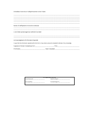 &quot;Required Self Reports to the Department Form - Drug Abuse and Treatment and Education Programs and Narcotic Treatment Programs&quot; - Georgia (United States), Page 2