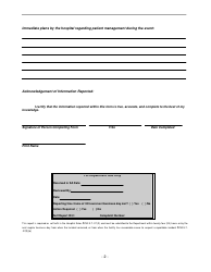 Required Hospital Self Reports - Events / Incidents - Georgia (United States), Page 2