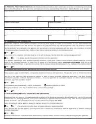 Form MO580-3013 Business Application for a Missouri Controlled Substances Registration - Missouri, Page 4