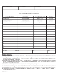 Form MO-580-2766 Report of Loss or Theft of Controlled Substances - Missouri, Page 2