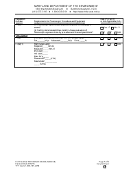 Form MDE/WMA/COM.006 (MDE RX8) Fluoroscopic &amp; Spot Imaging - Maryland, Page 5