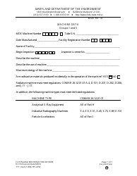 Form MDE RX10 (MDE/ARMA/COM.009) Download Fillable PDF or Fill Online ...