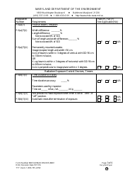 Form MDE RX6 (MDE/ARMA/COM.005) Machine Data - Radiographic - Maryland, Page 3