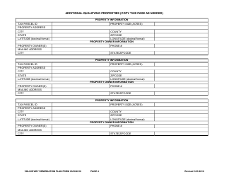 Voluntary Investigation and Remediation Plan Application Form and Checklist - Georgia (United States), Page 4